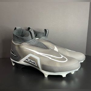 New Nike Alpha Menace Elite 3 Men's Football Cleats Black CT6648-001 Size 11.5